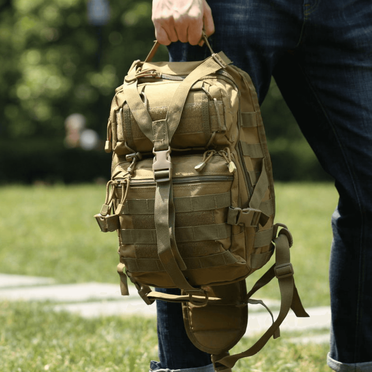 Tactical 15L Medium Sling Range Bag