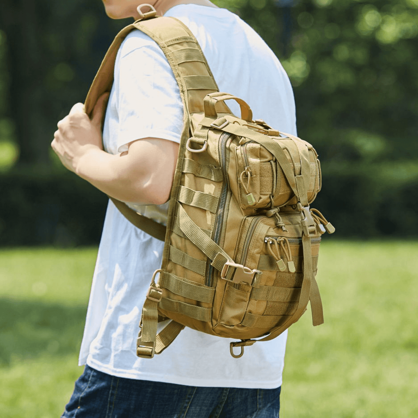 Tactical 15L Medium Sling Range Bag